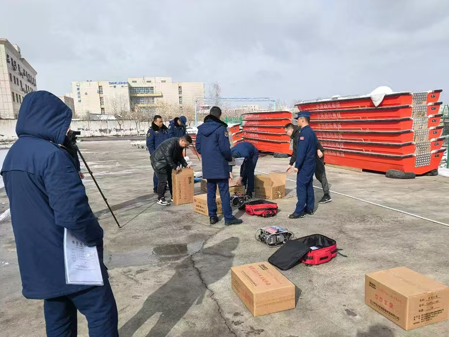 新疆森林消防总队项目验收