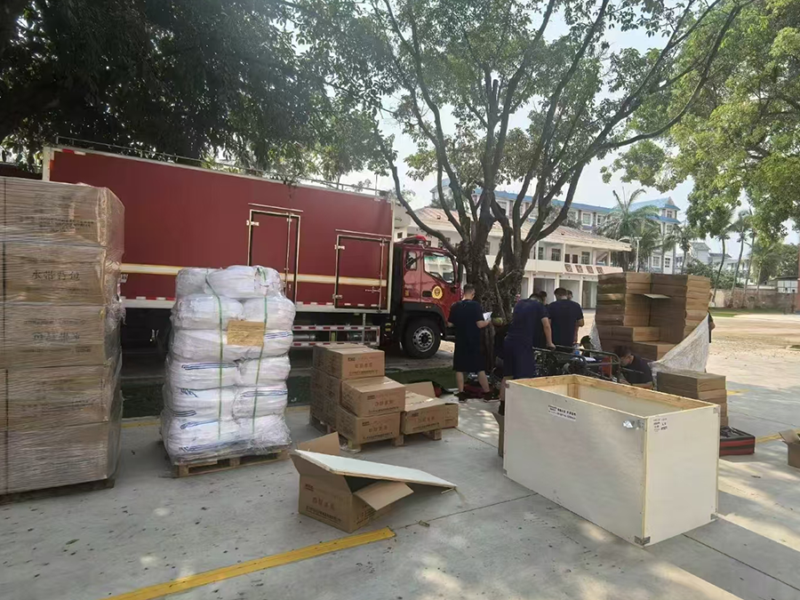 云南森林消防总队二次采购实拍